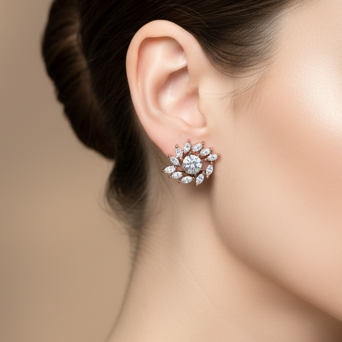Brilliant Blossom Earrings