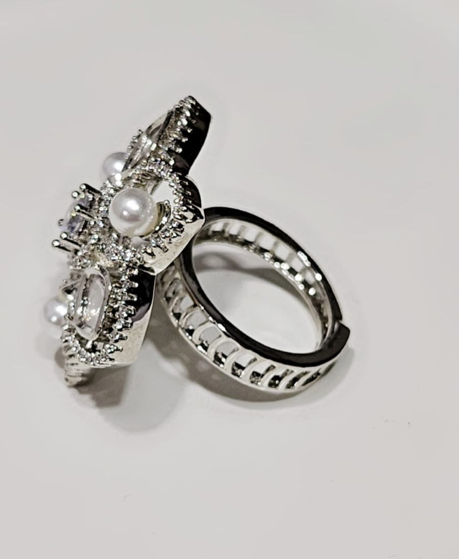 Luminous Blossom Ring