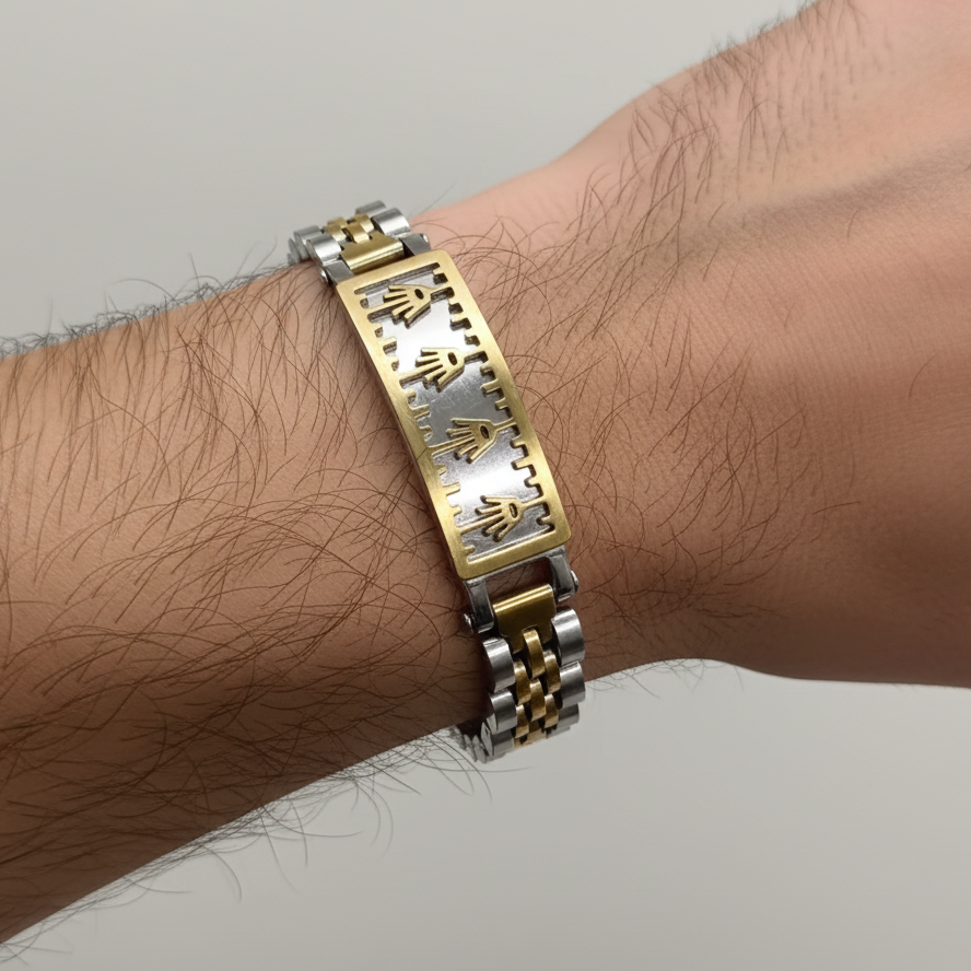 Two-Tone Jubilee Men Bracelet