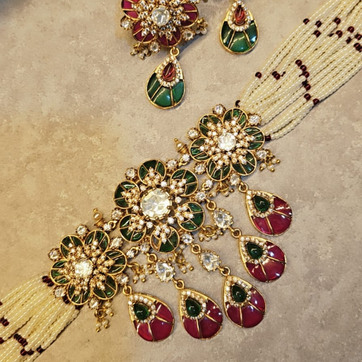 Anaya Mughal Kundan Choker Set