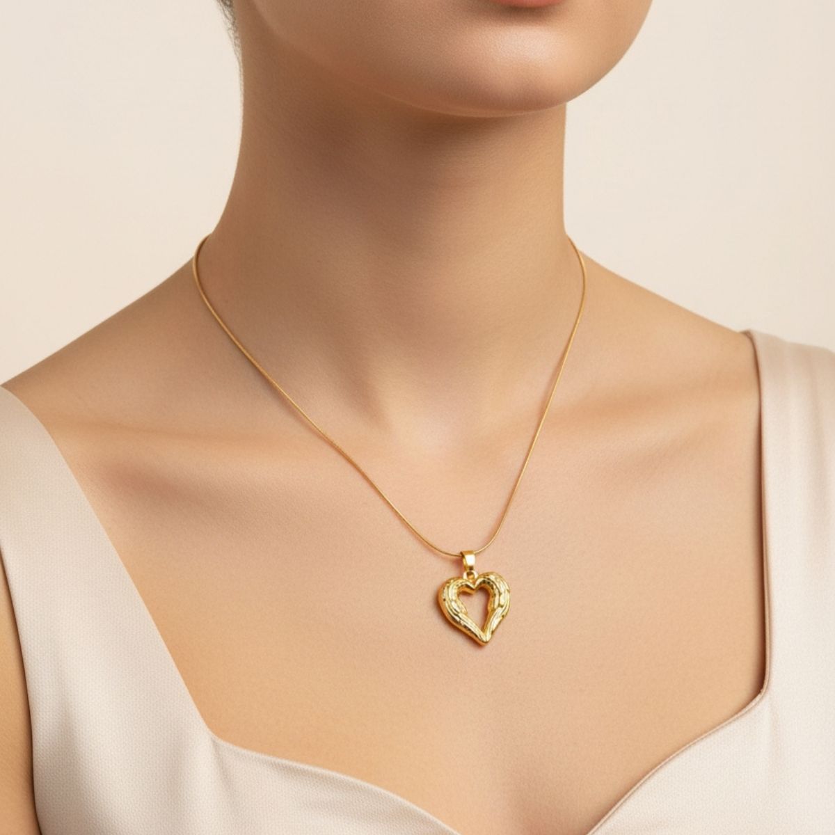 Eternal Wings Heart Pendant