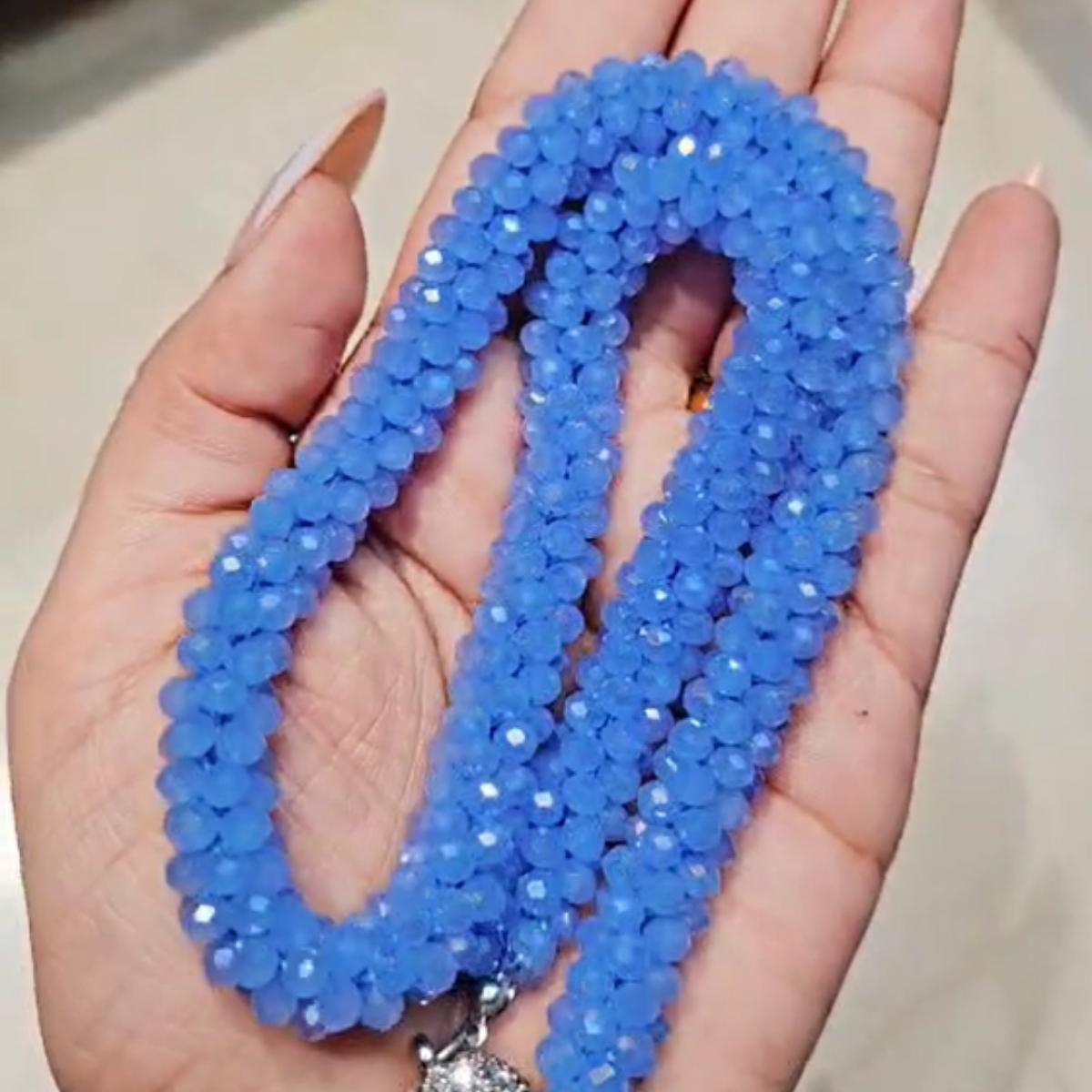 Stone Beaded Magnetic Necklace