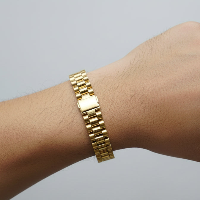 Gold Link Men bracelet