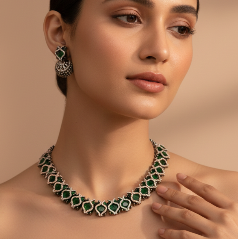 Victorian Evergreen Glimmer Set