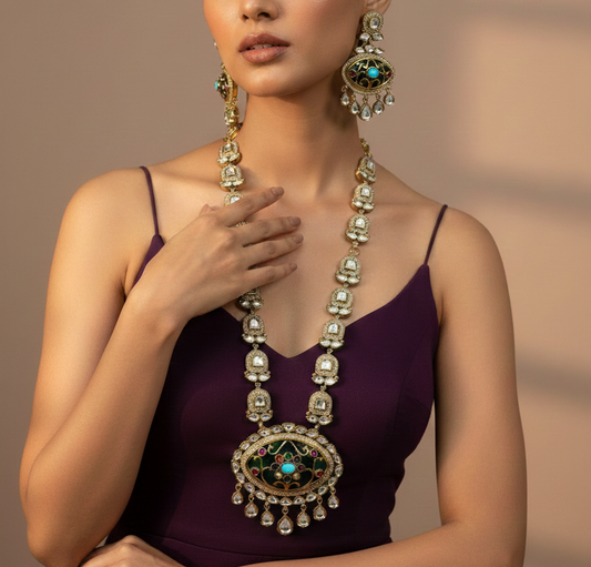 Royal Navaratna Long Set