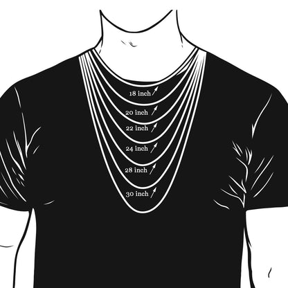 Gold and Silver rope chain