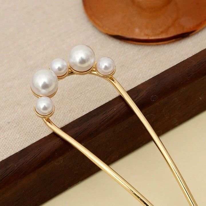 Pearl Charm U-Pin