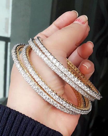 Diamond set  bangles