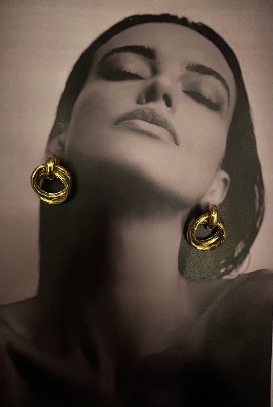 Eternal Knot Hoops Earring