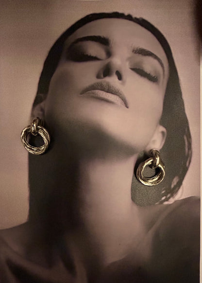 Eternal Knot Hoops Earring