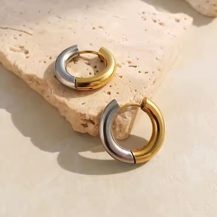 Dual Tone Mini Hoop