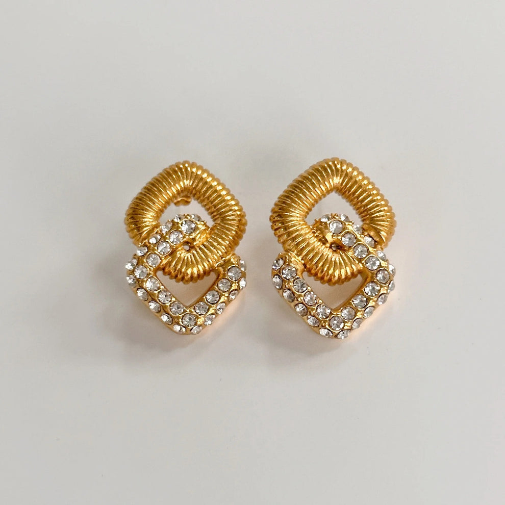 Golden Luxe Knot Earrings