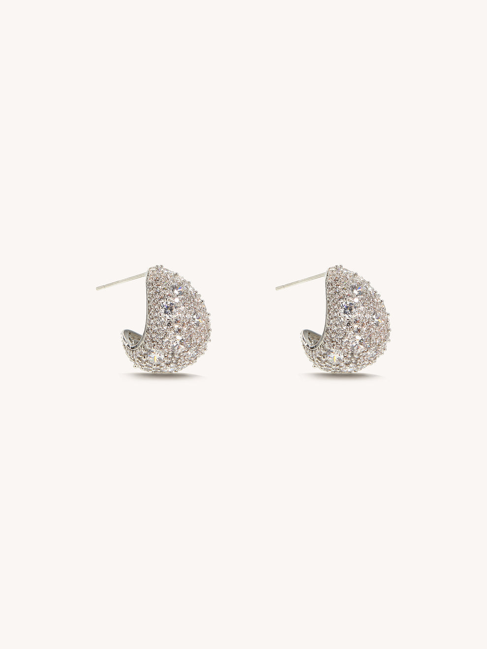 Lustre Diamond Drop Earrings