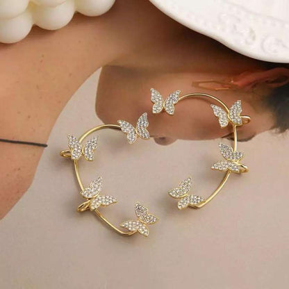 Butterfly Sparkle  Ear Cuff