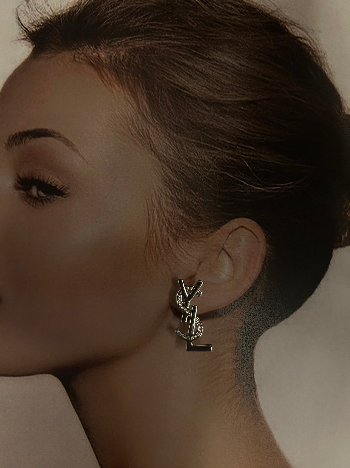 Initial Elegance earrings