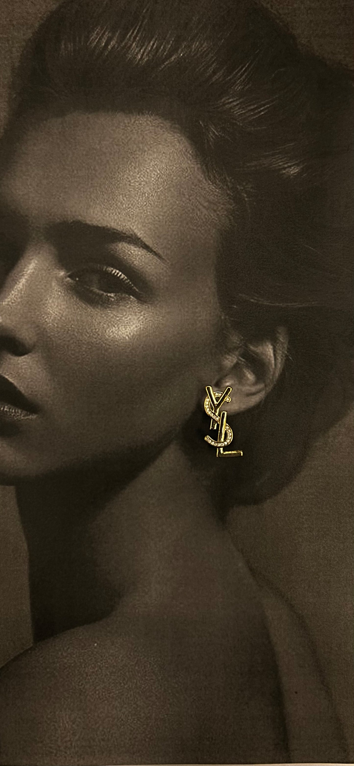 Initial Elegance earrings