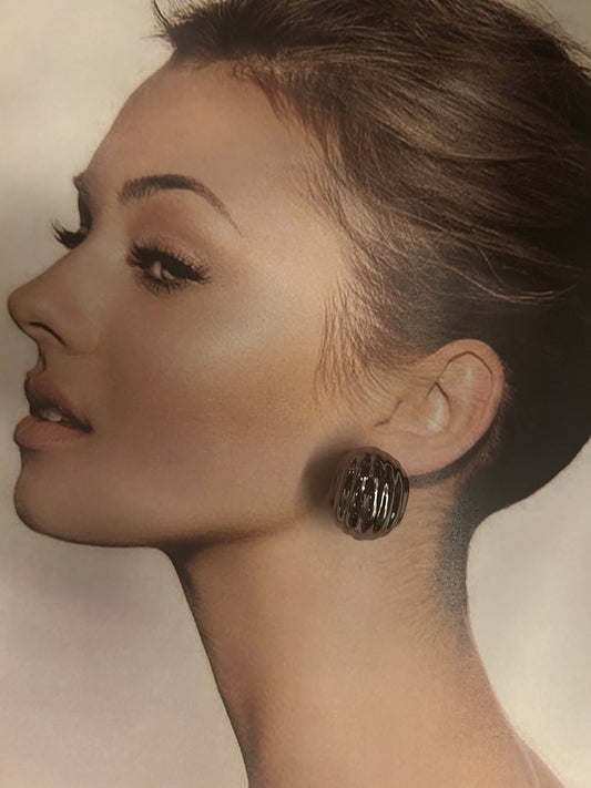 Rippled Grace Studs