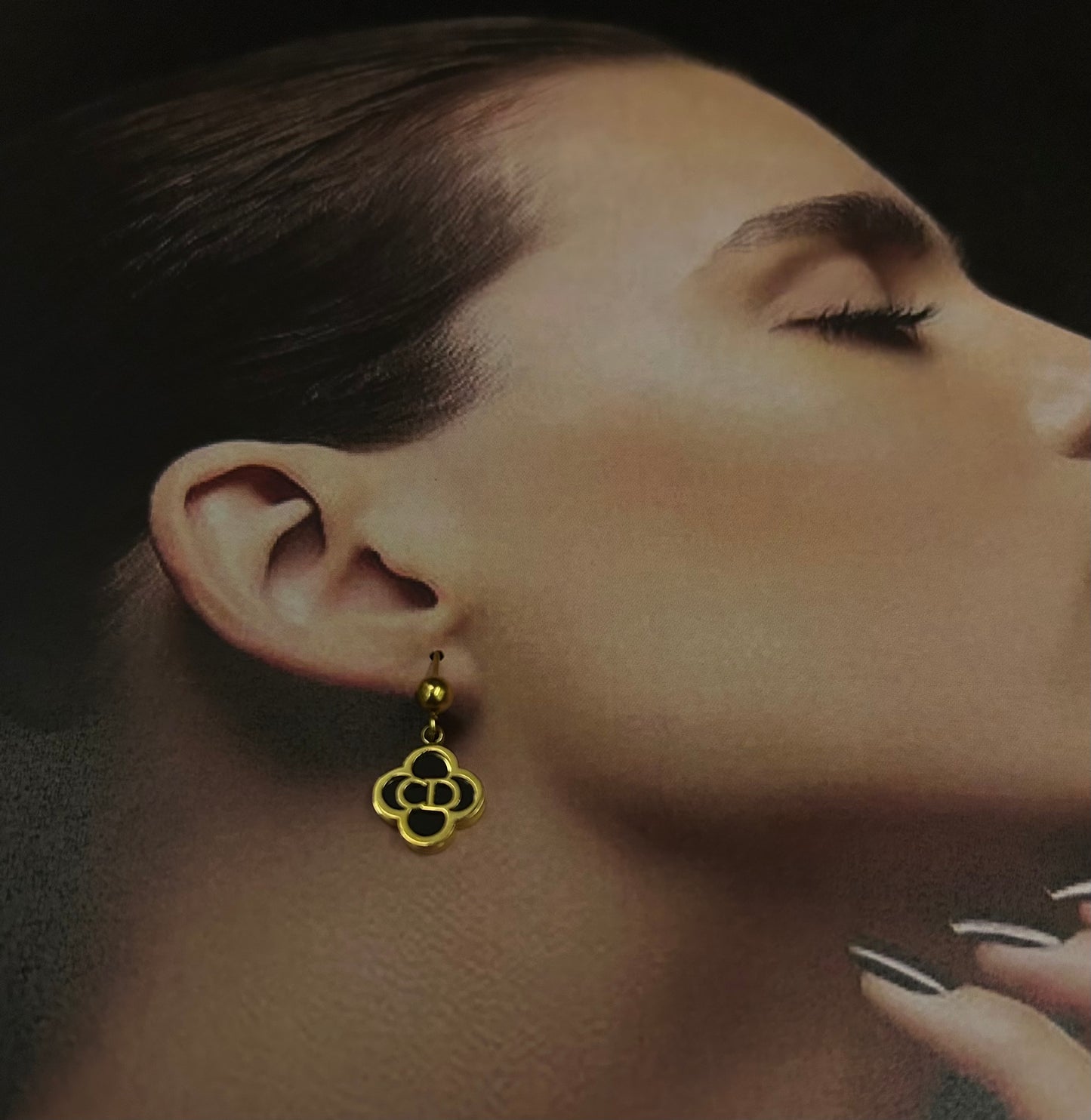 Elegant Bloom Drop Earrings