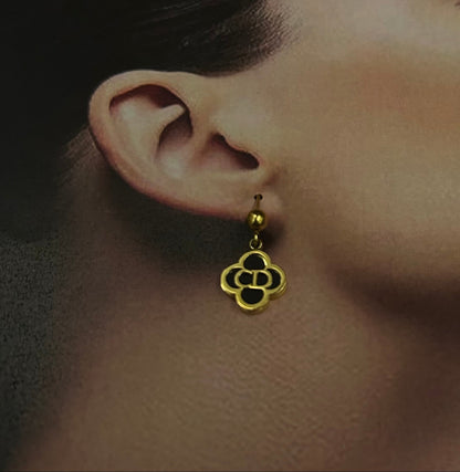 Elegant Bloom Drop Earrings