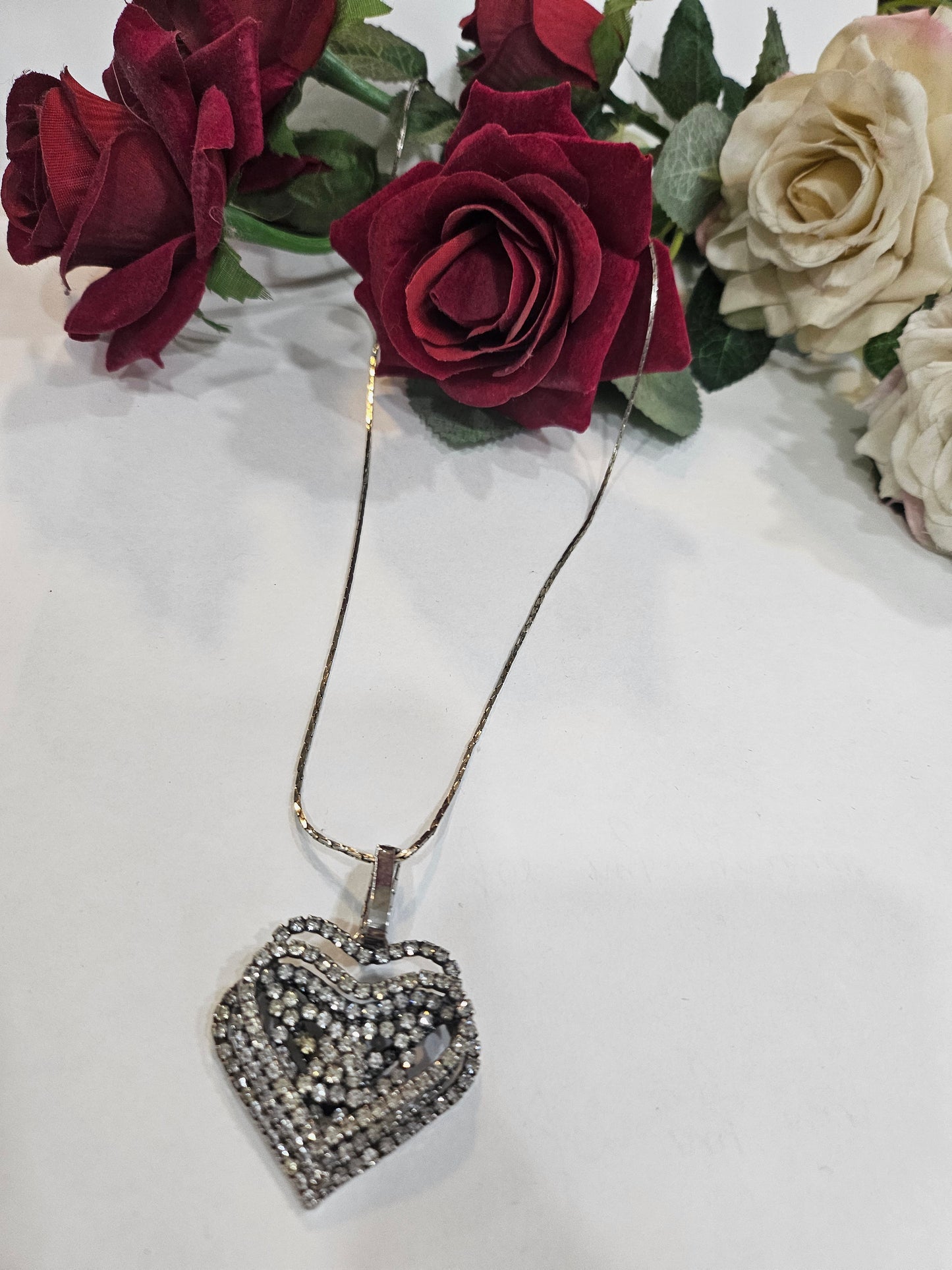 Diamond Shine Heart chain