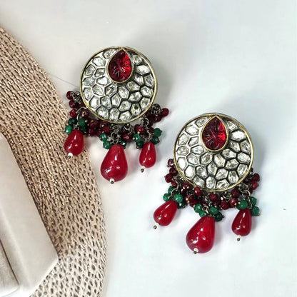 Royal Elephant Kundan Necklace Set