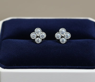 Flora Spark Small Stud Earrings