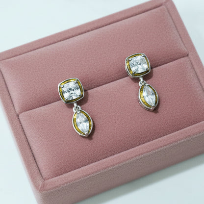 Alia minimal Polki necklace set