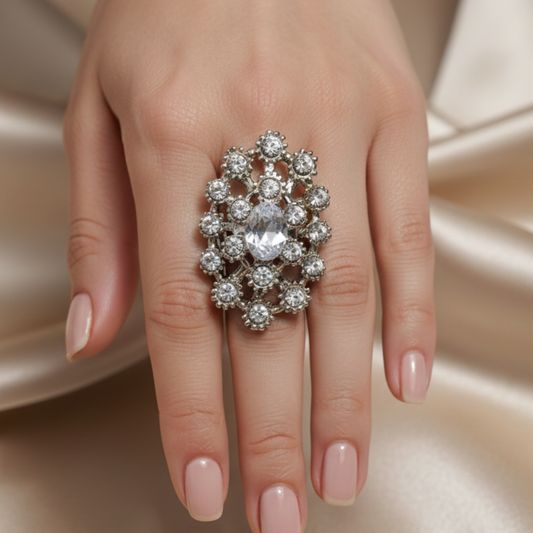 Ethereal Blossom Ring