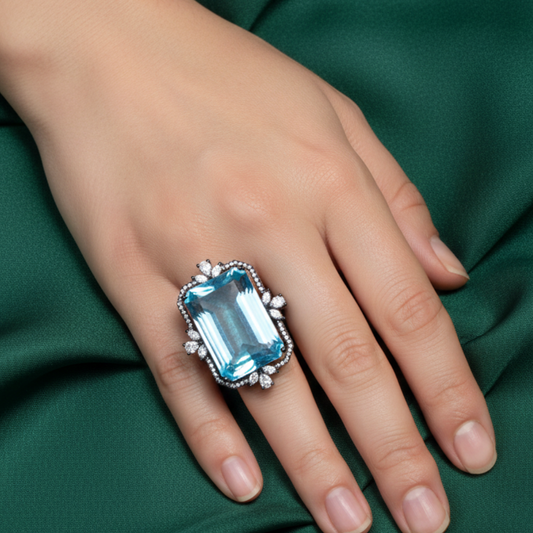 Azure Royale Ring