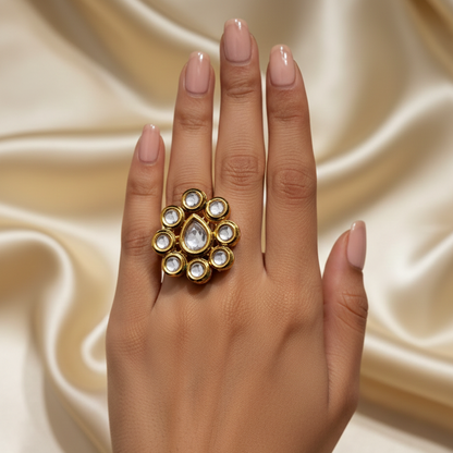 Royal Teardrop Ring