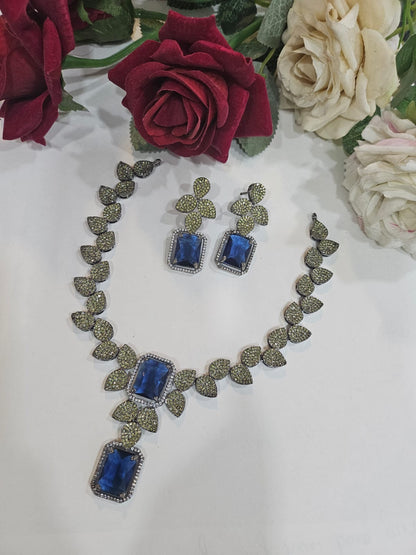 Luxe blossom charm necklace