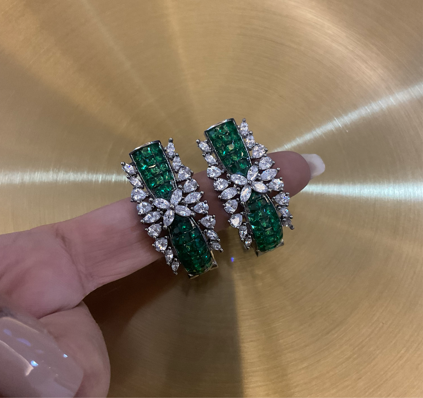 Floral Flame Earring