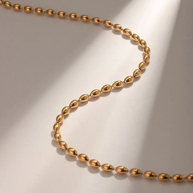 Gold seed chain