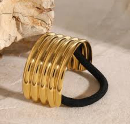 Golden Wave Hair Cuff