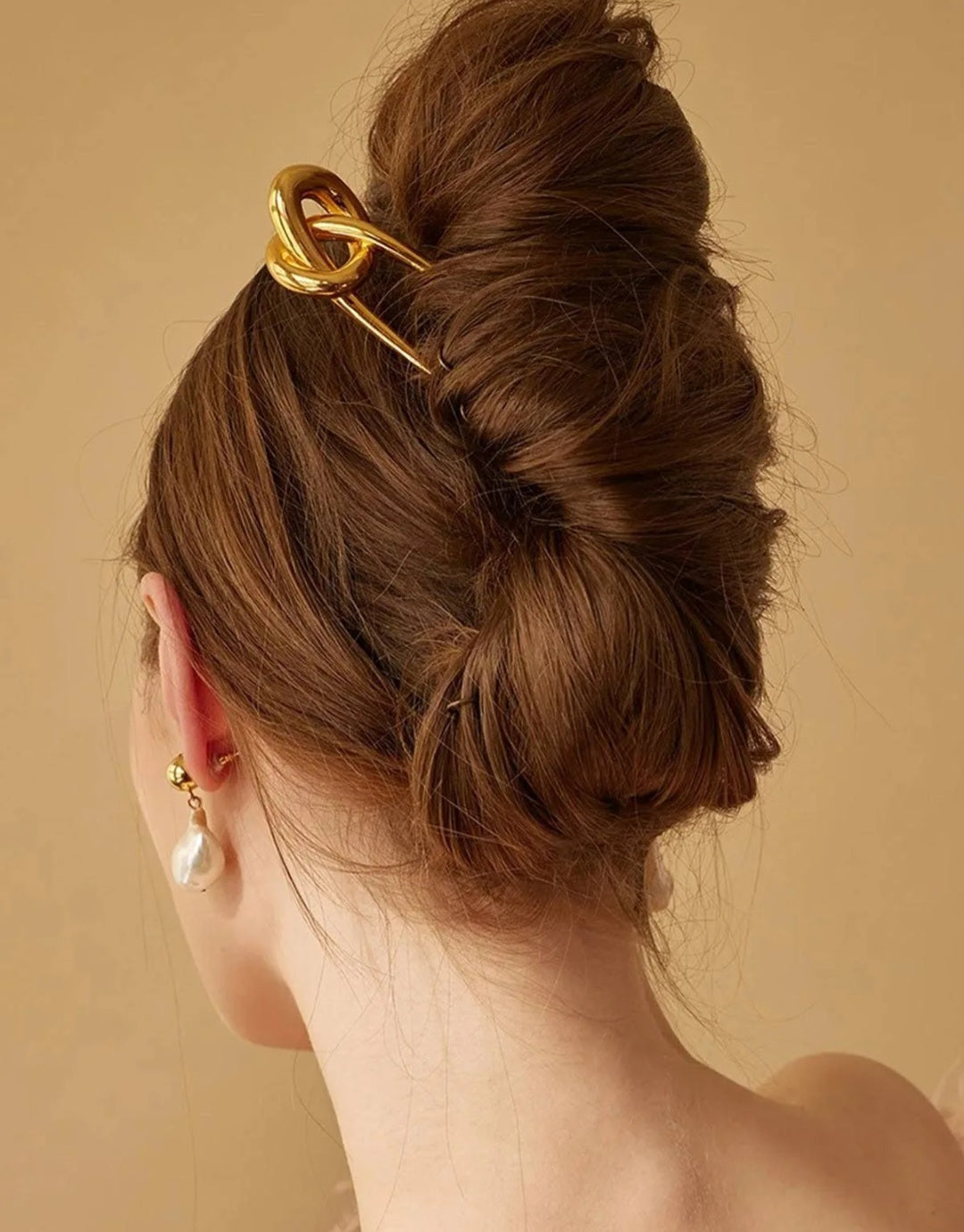 knot hair pin