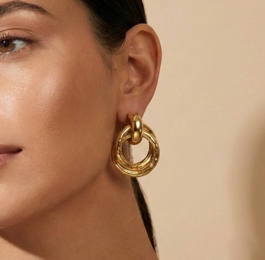 Eternal Knot Hoops Earring