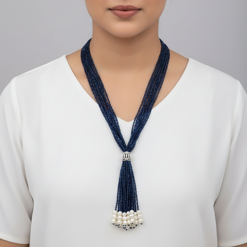 Beaded Statement mala