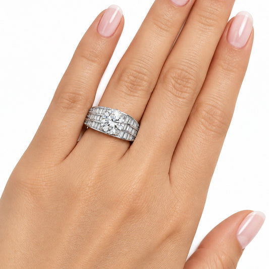 Elegant Solitaire Diamond Ring