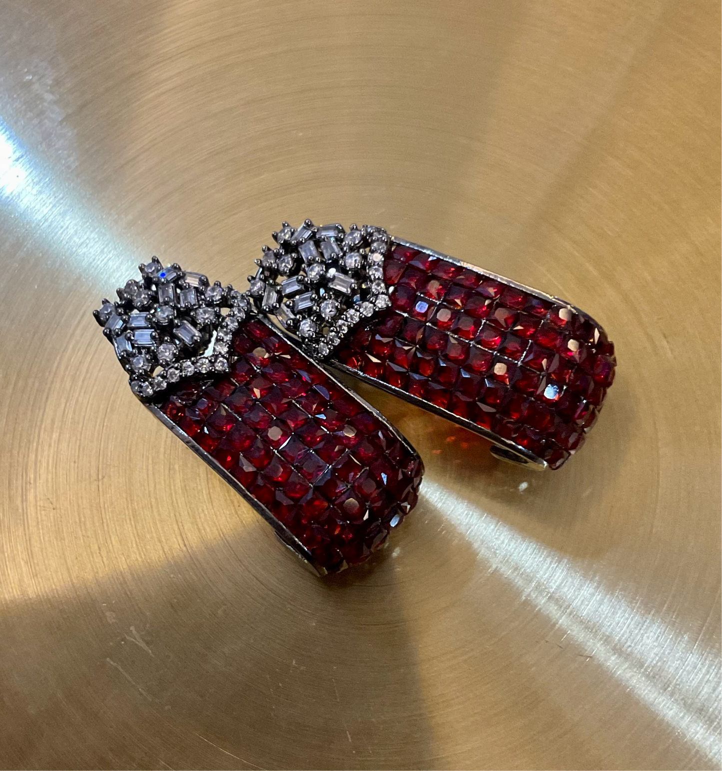 Crimson Majesty Earrings