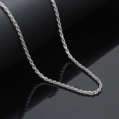 Gold and Silver rope chain