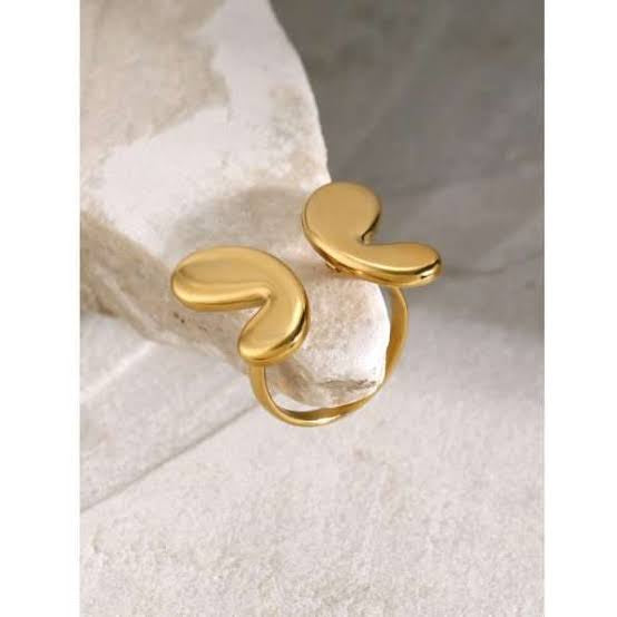 Butterfly Gold Open Ring