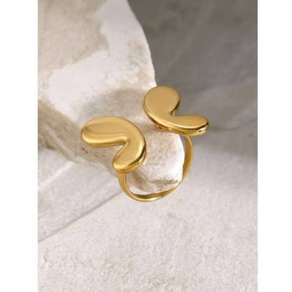 Butterfly Gold Open Ring