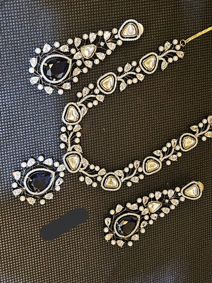 Regal Radiance Kundan set