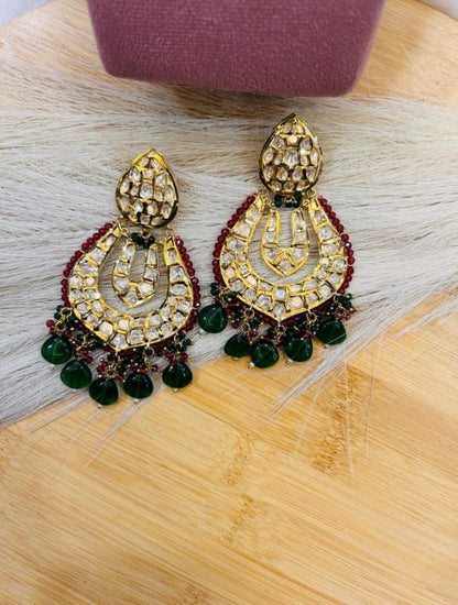 Emerald Royale Moissanite Choker Set