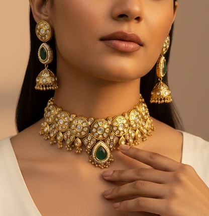 Regal Kundan Choker Set