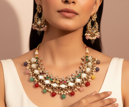 Royal Multicolor Mother of Pearl set