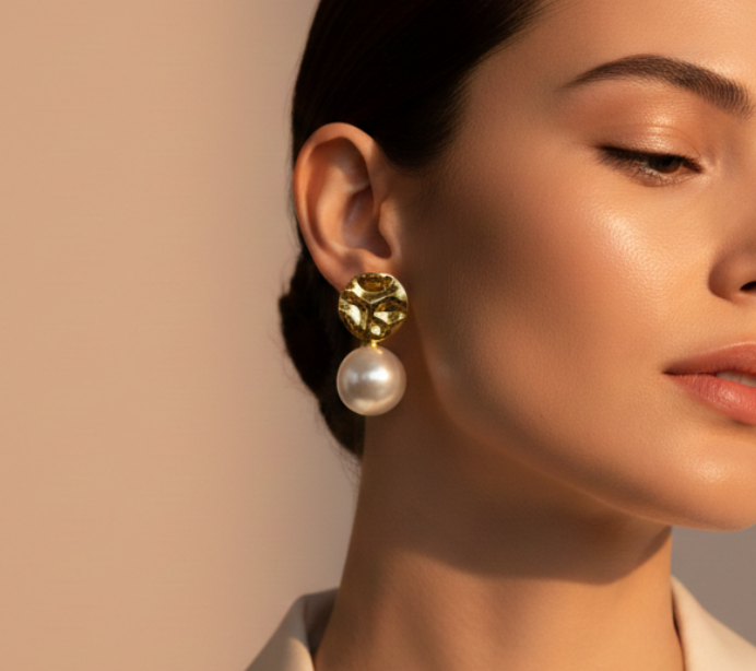 Golden Grace Pearl Drops