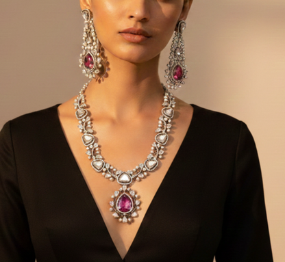 Regal Radiance Kundan set