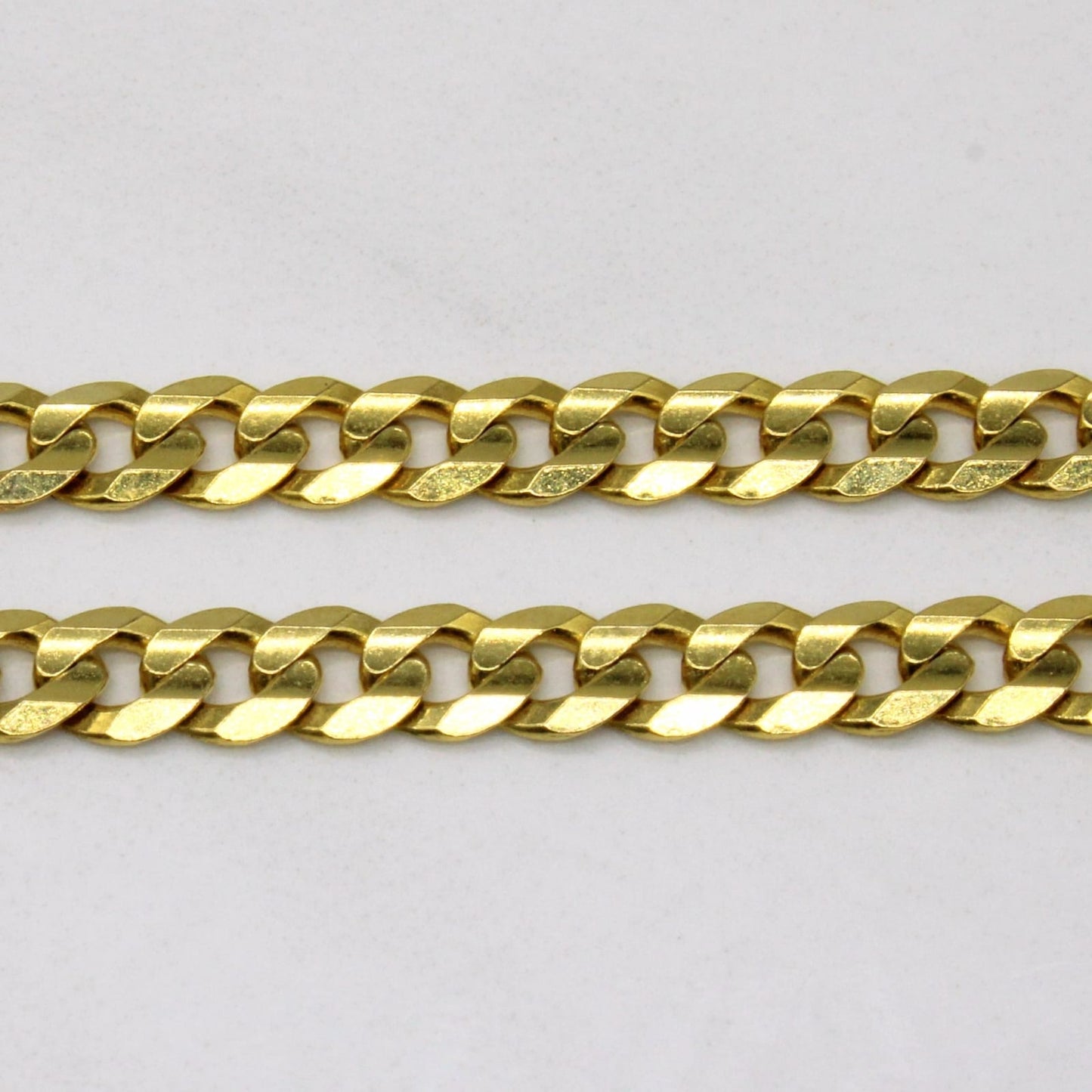 Bold Gleam Gold Cuban Chain