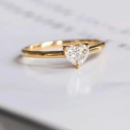 Heart of Gold Ring